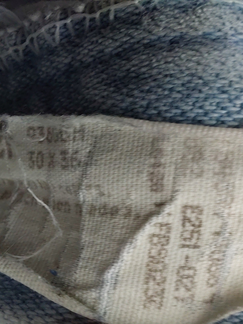 Rare Vintage 1970s Wrangler Light Wash Straight Bootcut Jeans 28 - Picture 4 of 14